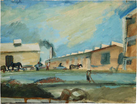 Соколов Николай Александрович. Уборочная пора. 